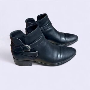 BareTraps Black Ankle Booties